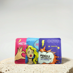 Pack 6 Mascarillas Faciales Anti Acné  Cierre Poros y Piel Luminosa