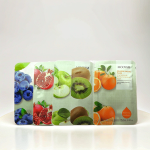 Mascarillas Faciales hidrtantes Frutales 24 Uds